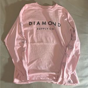 Diamond Supply Co. Long Sleeve T Shirt - XL